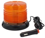 Oransje LED varsellys saftblander, oppladbar